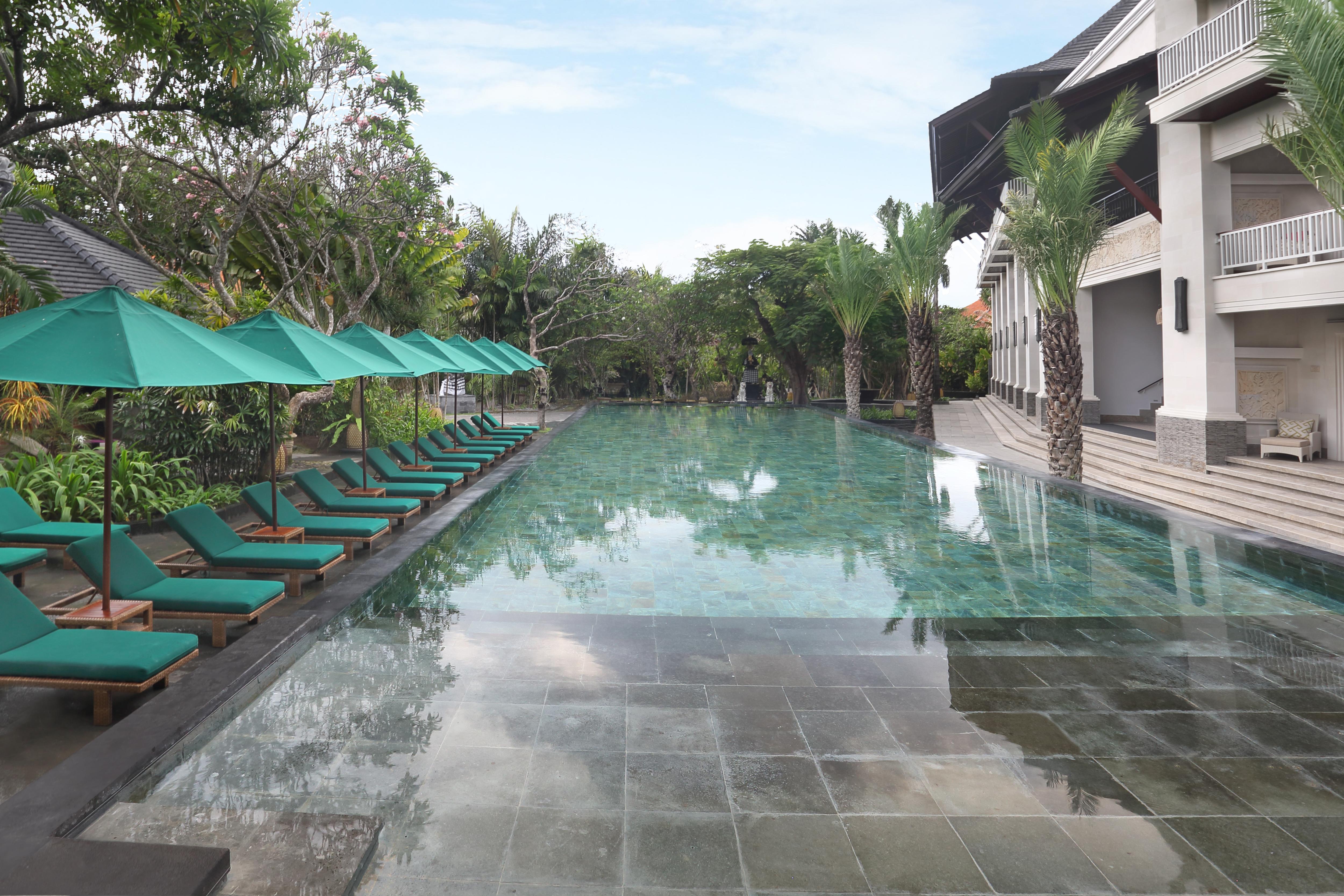 Puri Santrian Hotel Sanur Exterior foto